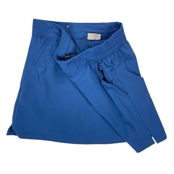 COLUMBIA PFG Cargo Skort Women Small Blue Golf Tennis Athletic Performance Skirt - Picture 4 of 13